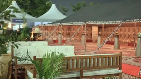 Royal Hospitality tent, Malaysia